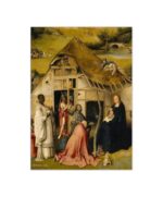 Kartka bożonarodzeniowa – Hieronim Bosch, Pokłon Trzech Króli, 1510