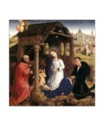 Kartka bożonarodzeniowa – Rogier van der Weyden, Narodzenie, ok. 1450